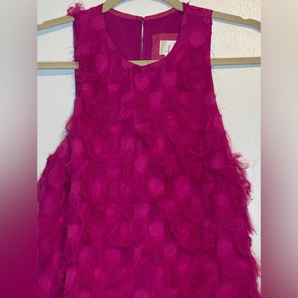 Anthropologie Pink Sheath Dress for Cocktail Nights - Picture 10 of 11